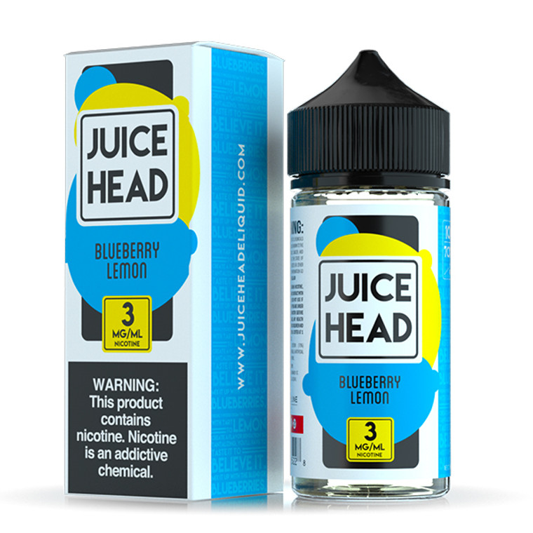 Blueberry Lemon by Juice Head E-Liquid with Packaging