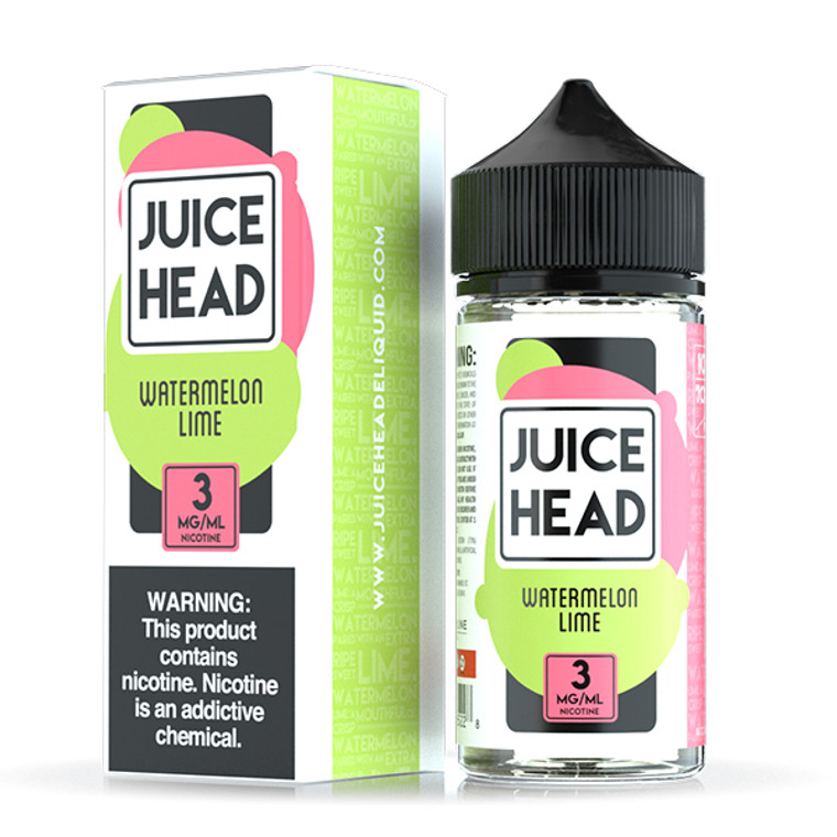 Watermelon Lime by Juice Head E-Liquid with Packaging