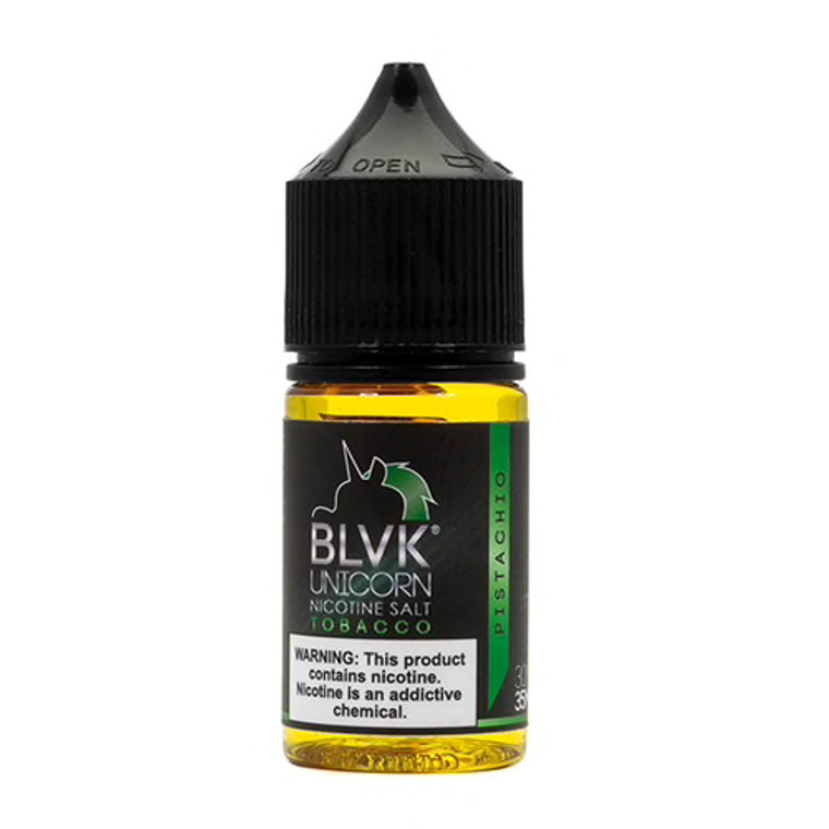 Pistachio Tobacco by BLVK Salt E-Liquid Bottle