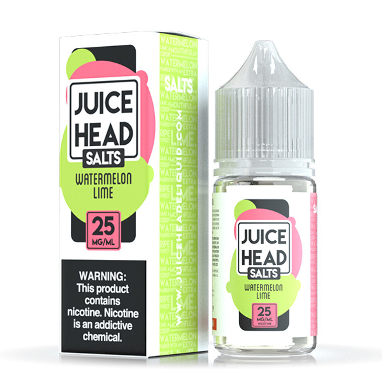 Watermelon Lime by Juice Head Salts E-Liquid with Packaging