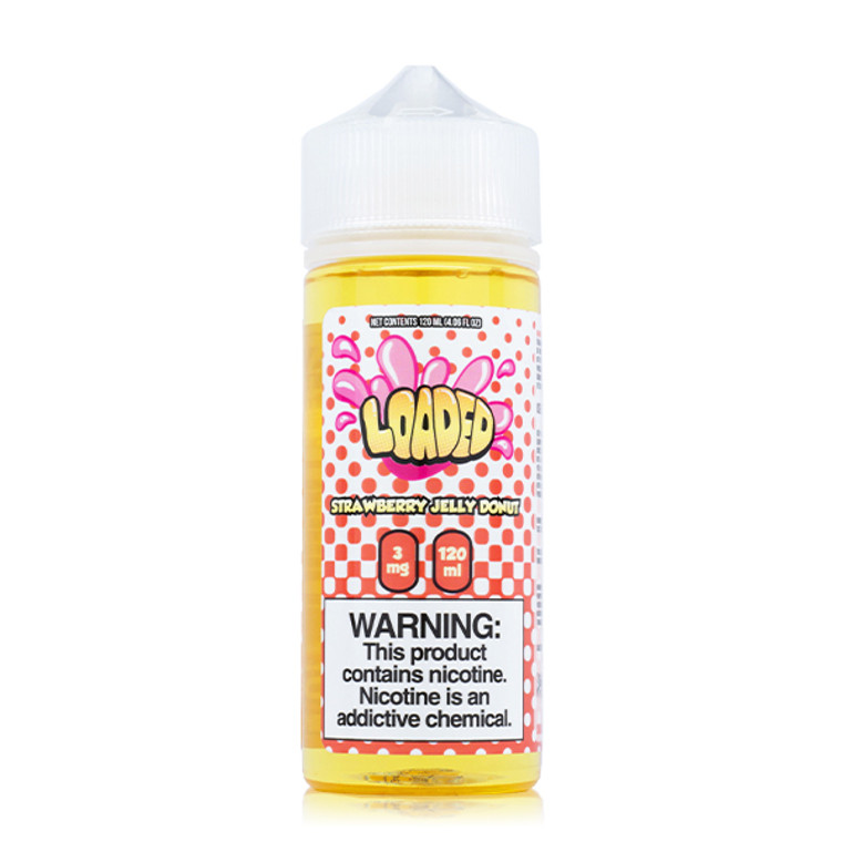 Strawberry Jelly Donut by Loaded E-Liquid bottle