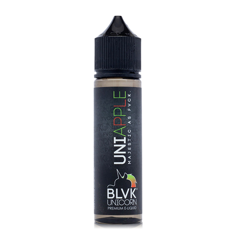 Double Apple (UniAPPLE) by BLVK E-Liquid bottle