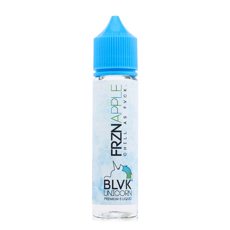 Double Apple Menthol (FRZNApple) by BLVK E-Liquid bottle
