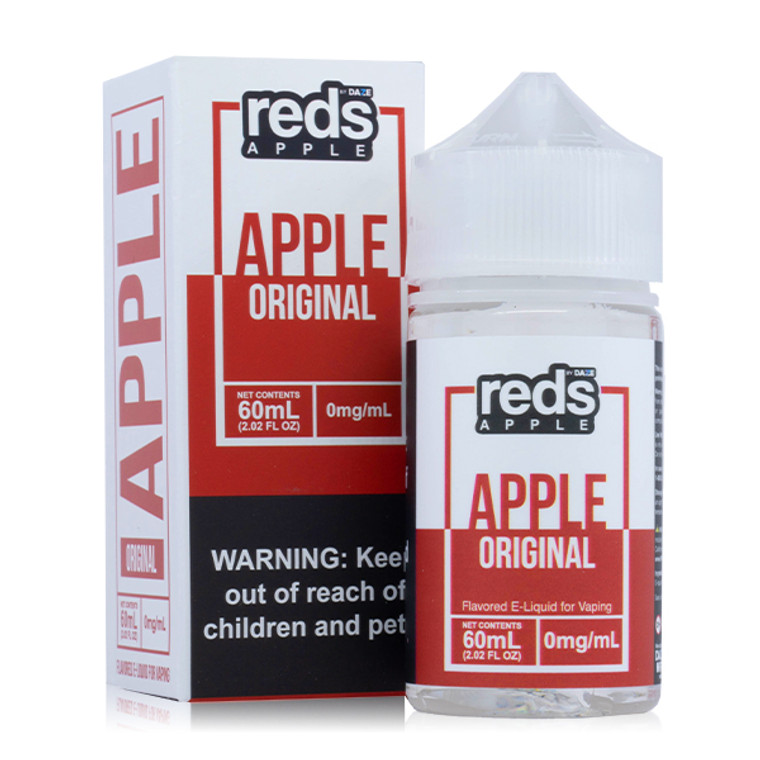Reds Apple by 7 Daze E-Liquid with packaging