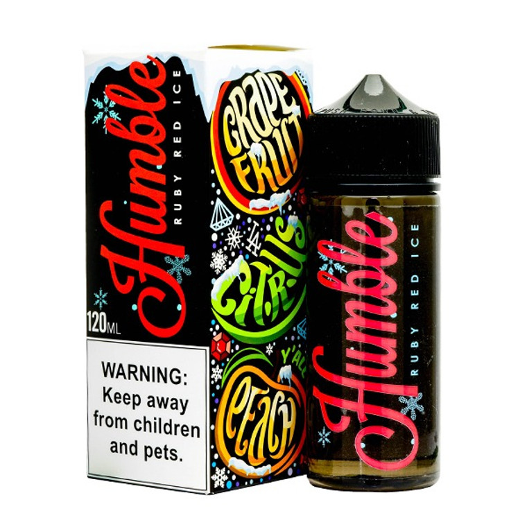 Ice Ruby Red By Humble E-Liquid with Packaging