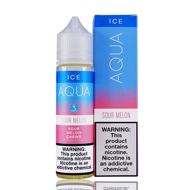 Swell (Sour Melon) by Aqua Menthol E-Liquid 60ml with Packaging