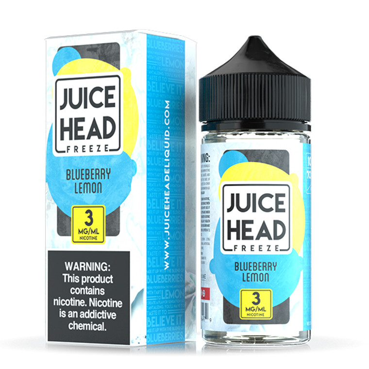 Citrus Blueberry (Blueberry Lemon) By Juice Head Freeze E-Liquid with Packaging