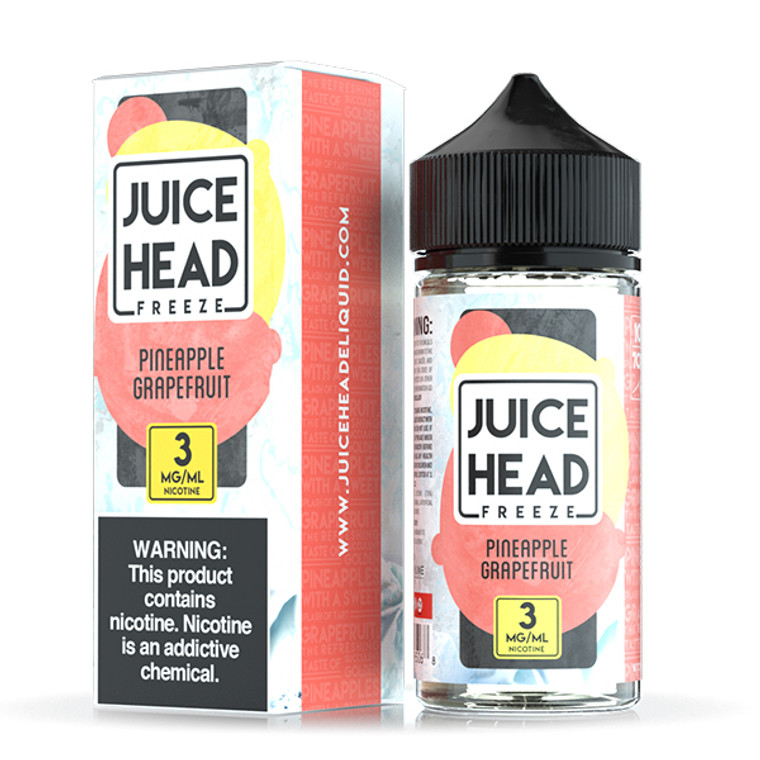 Pineapple Grapefruit By Juice Head Freeze E-Liquid with Packaging