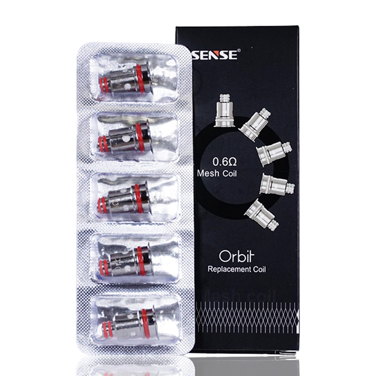 Sense Orbit TF 0.6 ohm Coils (5-Pack) with packaging