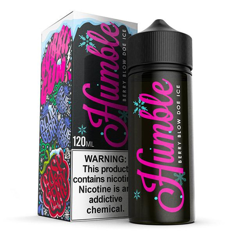 Ice Berry Blow Doe ICED By Humble E-Liquid with Packaging