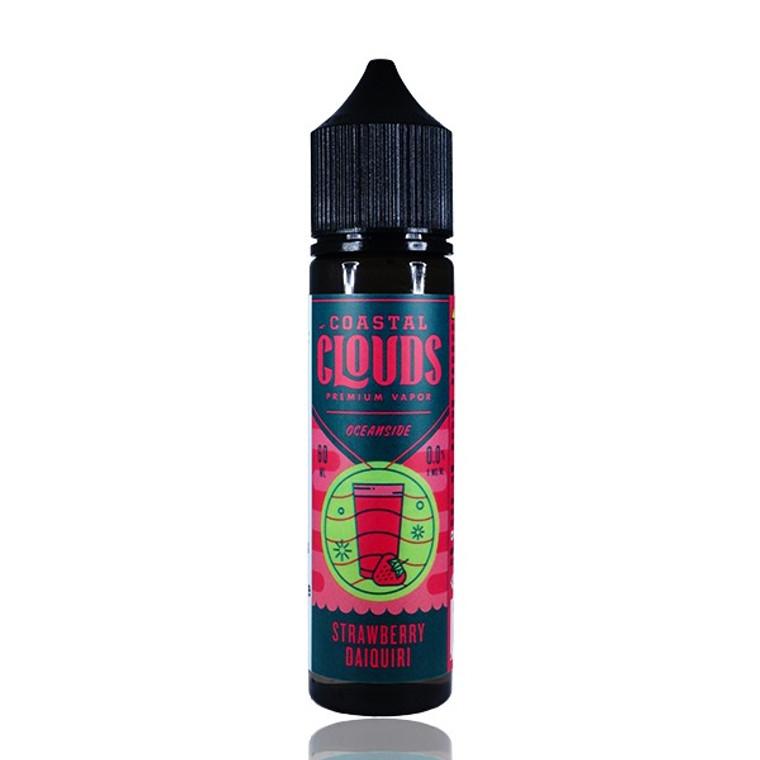 Strawberry Pineapple Coconut (Strawberry Daiquiri) By Coastal Clouds E-Liquid bottle