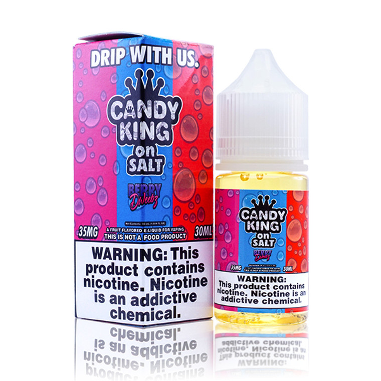Dweebz By Candy King On Salt E-Liquid with Packaging