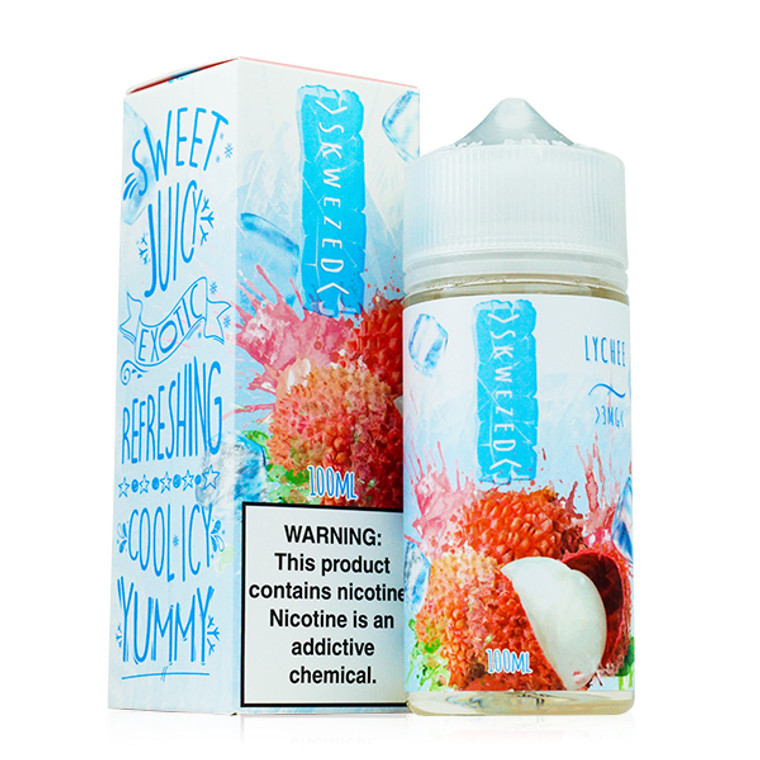 Lychee ICE By Skwezed E-Liquid with Packaging