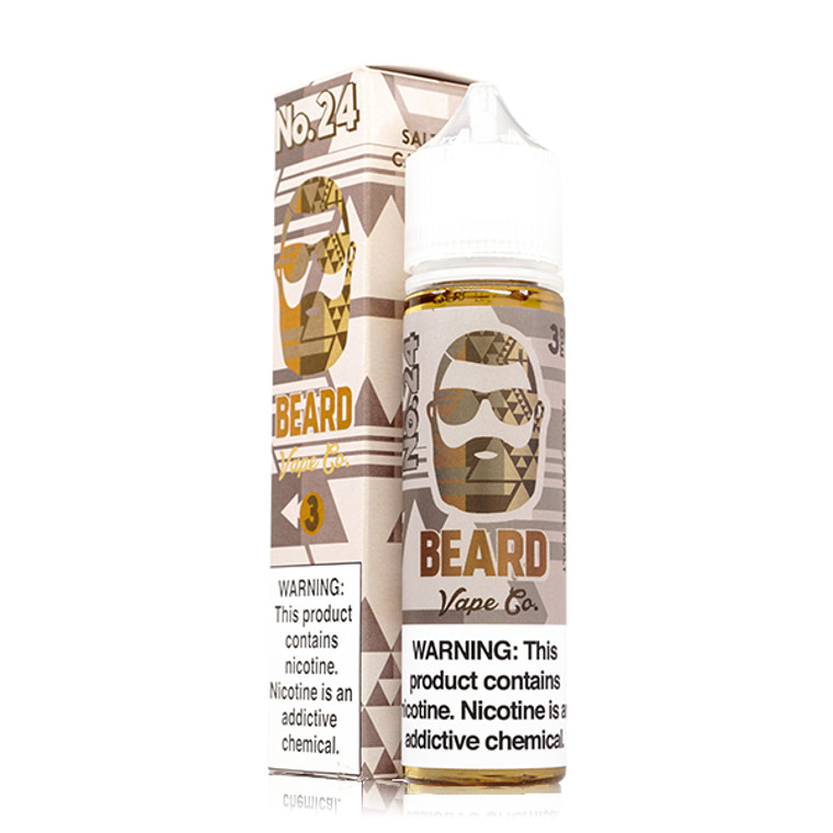 No. 24 by Beard Vape Co E-Liquid (60ml) with Packaging