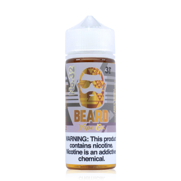 No. 32 Cinnamon Funnel Cake by Beard Vape Co E-Liquid (120ml) Bottle