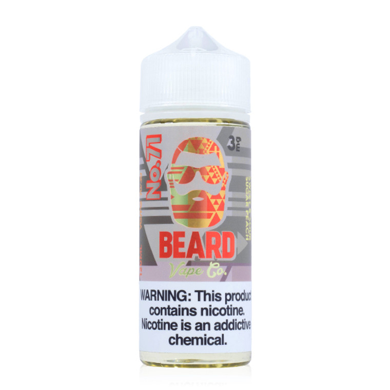 No. 71 Sweet and Sour Sugar Peach by Beard Vape Co E-Liquid (120ml) Bottle