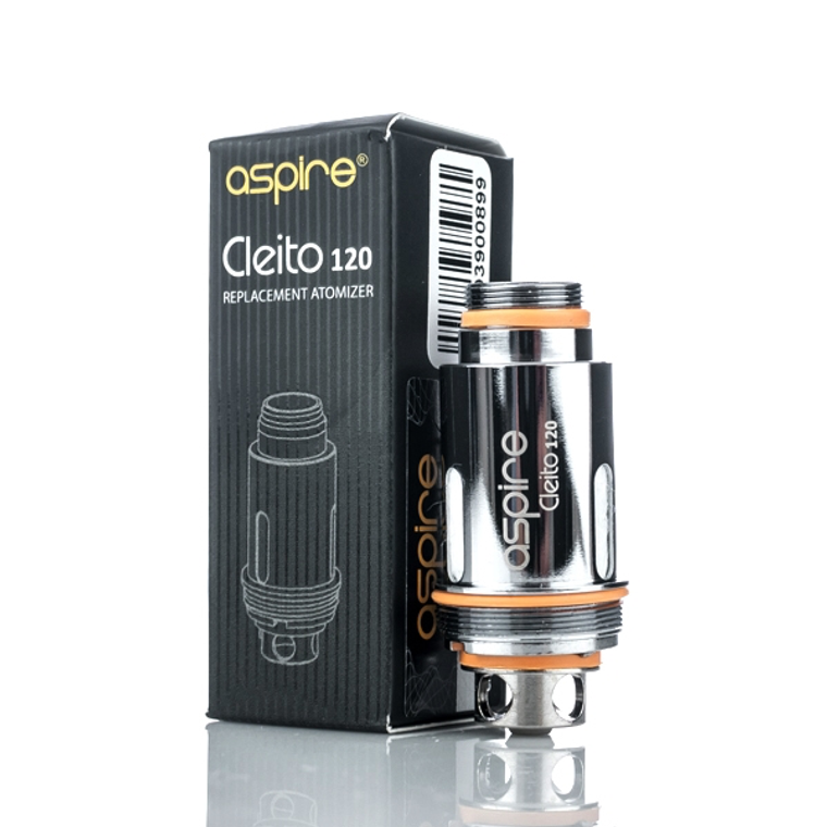 Aspire Cleito 120 Coils (5-Pack) with packaging