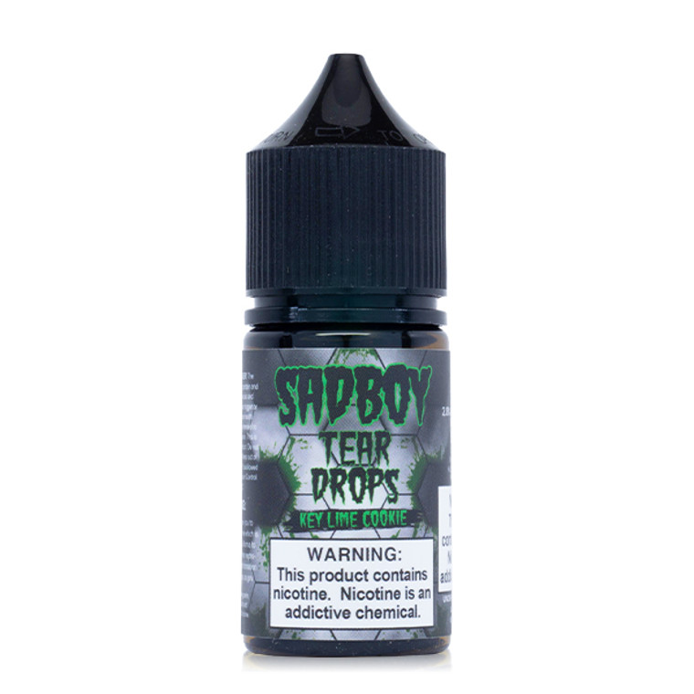 Key Lime Cookie by Sadboy Tear Drops Salt E-Liquid bottle