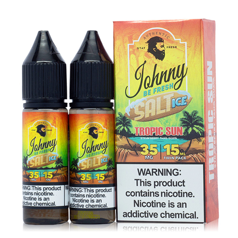 Tropic Sun Ice by Johnny Apple Vapes Salt 30ml with Packaging