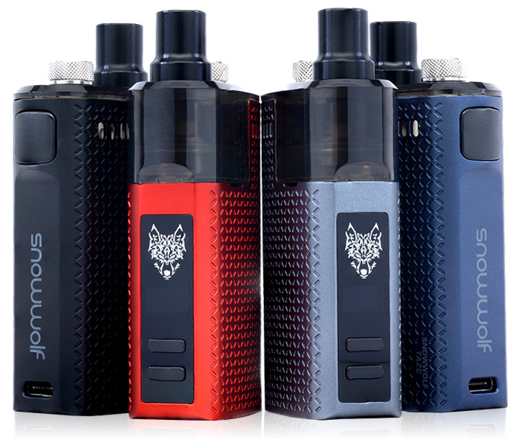 Snowwolf Taze Pod System Kit 40w Group Photo