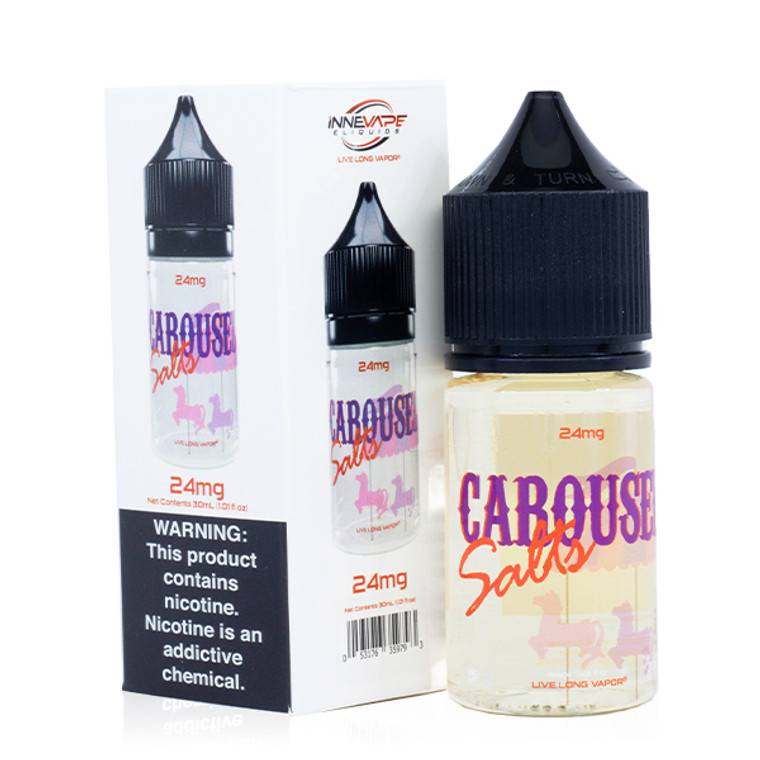 Carousel by Innevape Salt E-Liquids 30ml with Packaging