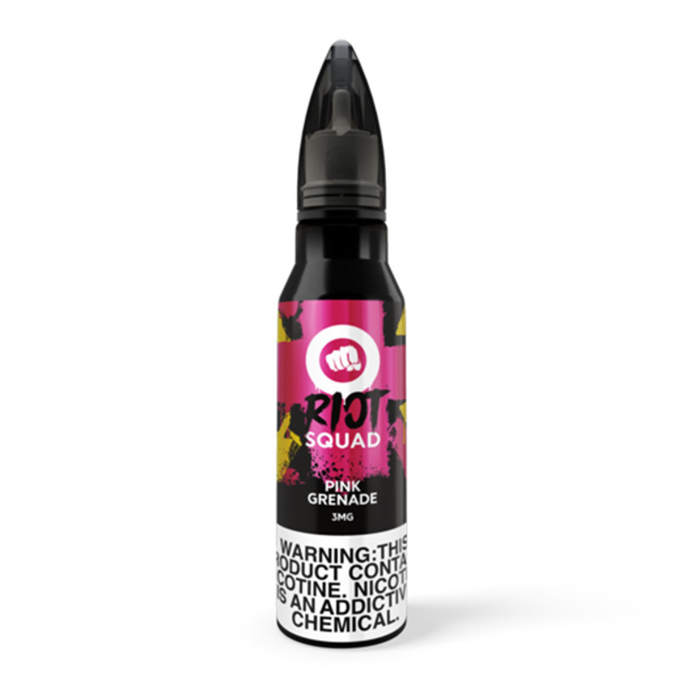 Pink Grenade by Riot Squad E-Liquid Bottle