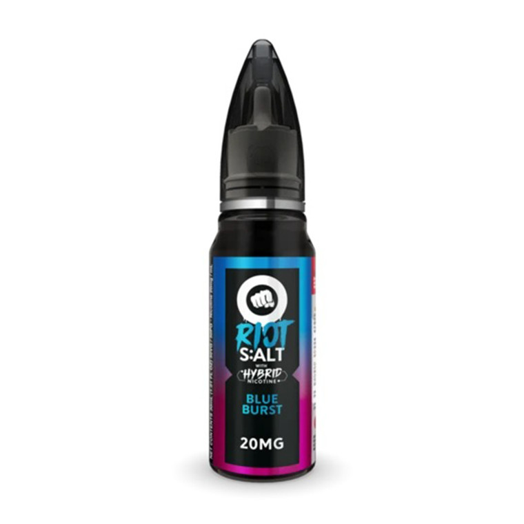 Blue Burst by Riot Squad Salt E-Liquid Bottle