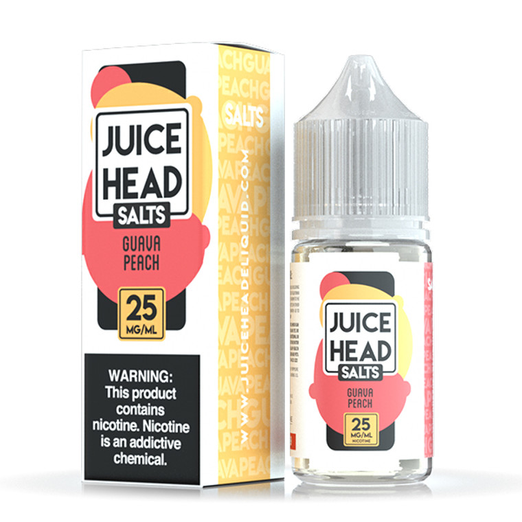 Guava Peach by Juice Head Salts E-Liquid with Packaging