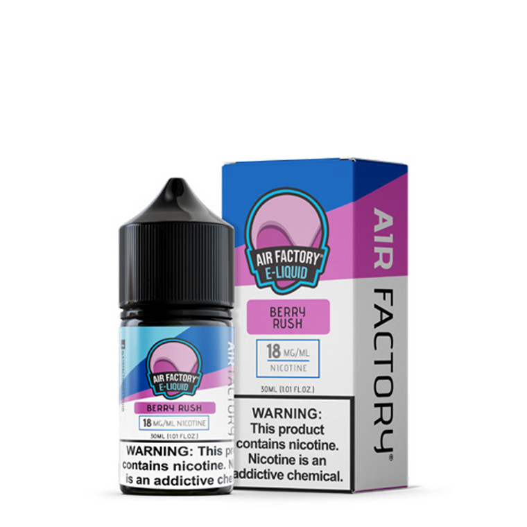 Berry Rush Air Factory Salts 30mL with Packaging