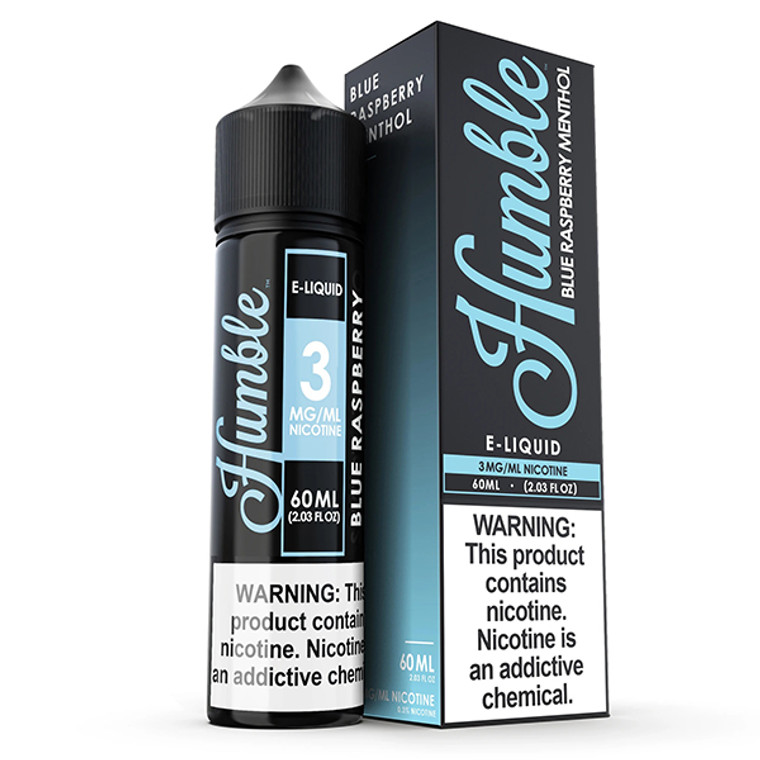 Blue Raspberry Menthol Humble 60mL with Packaging