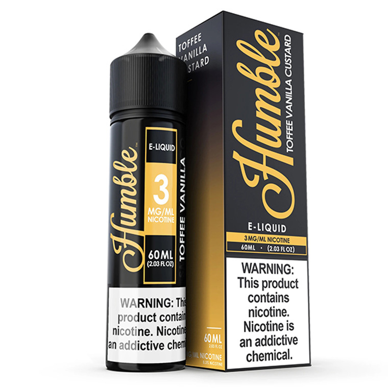 Toffee Vanilla Custard Humble 60mL with Packaging