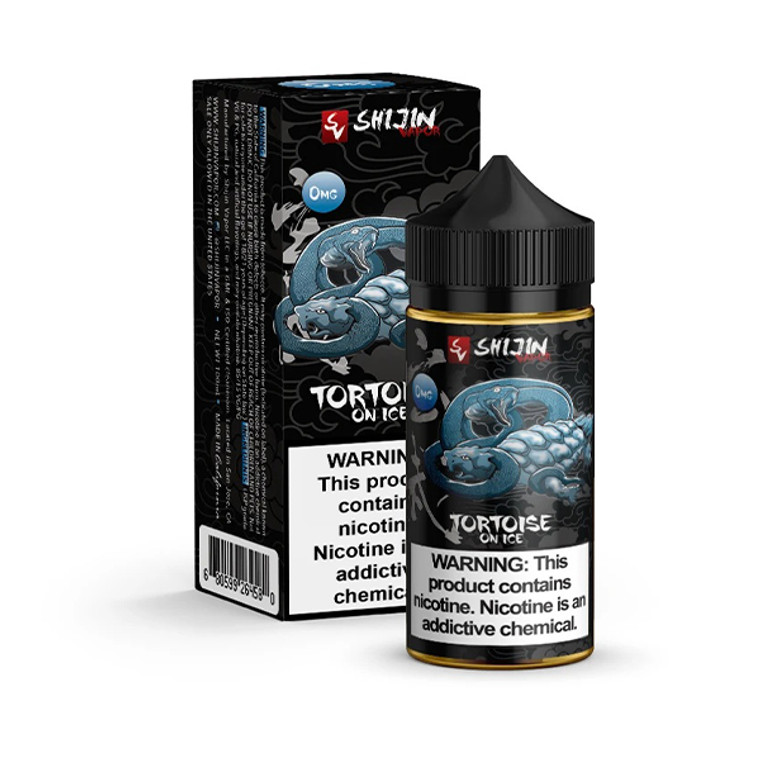 Tortoise On Ice - Shijin Vapor E-Liquid 100ml with Packaging