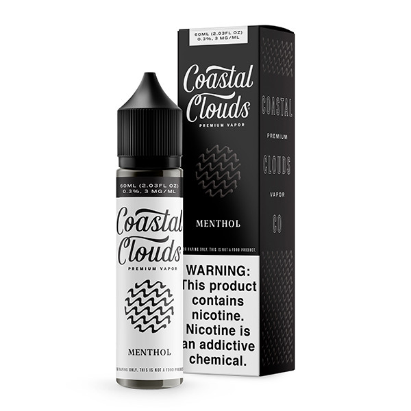 Menthol by Coastal Clouds 60ml with Packaging
