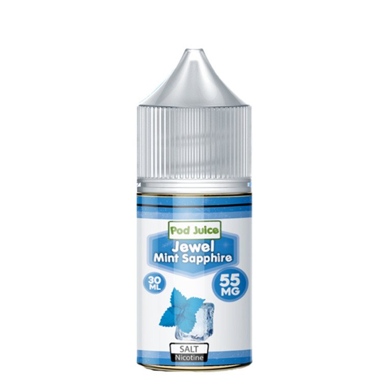 Jewel Mint Sapphire Pod Juice Salts 30mL Bottle