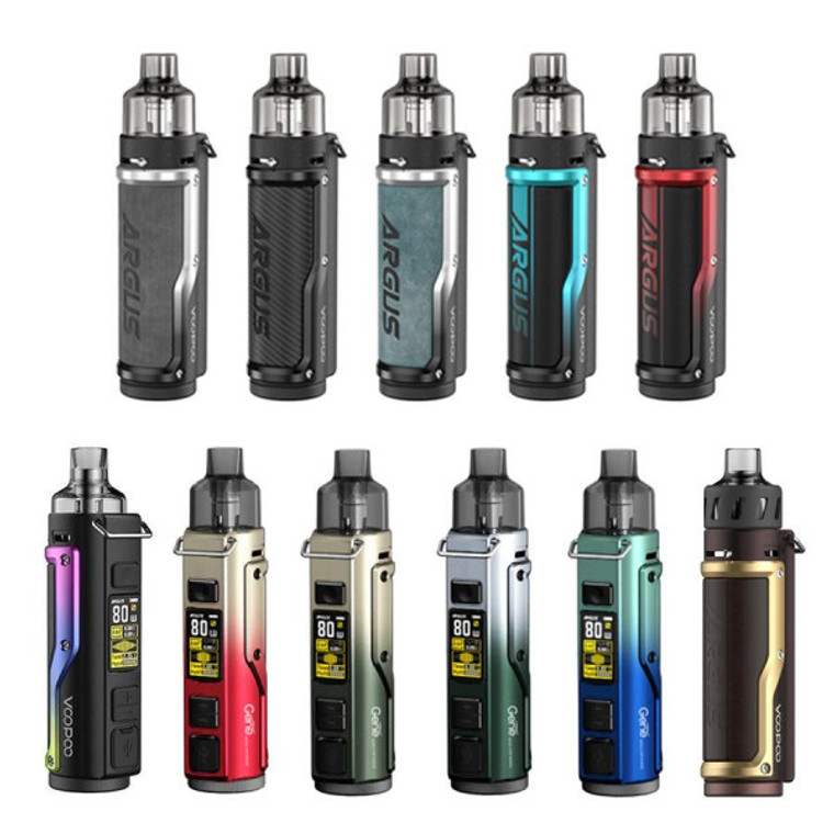 Voopoo Argus Pro Pod Mod Kit 80w Group Photo