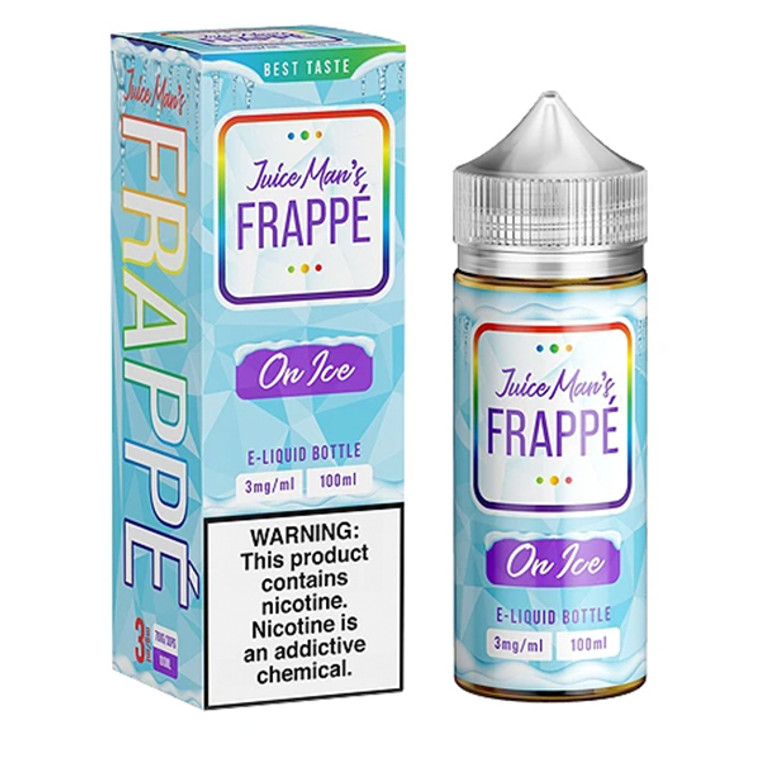 Unicorn Frappe On Ice By Juice Man E-Liquid with packaging