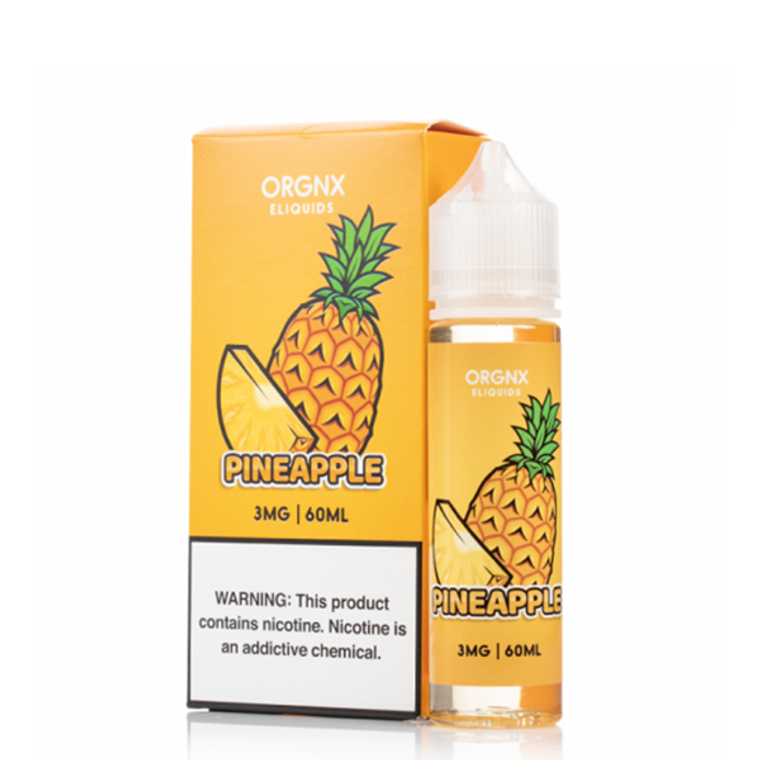 Pineapple By ORGNX E-Liquid with Packaging