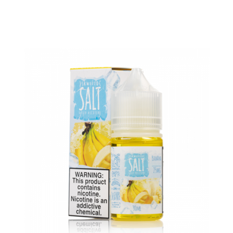 Banana ICE By Skwezed Salt E-Liquid with Packaging