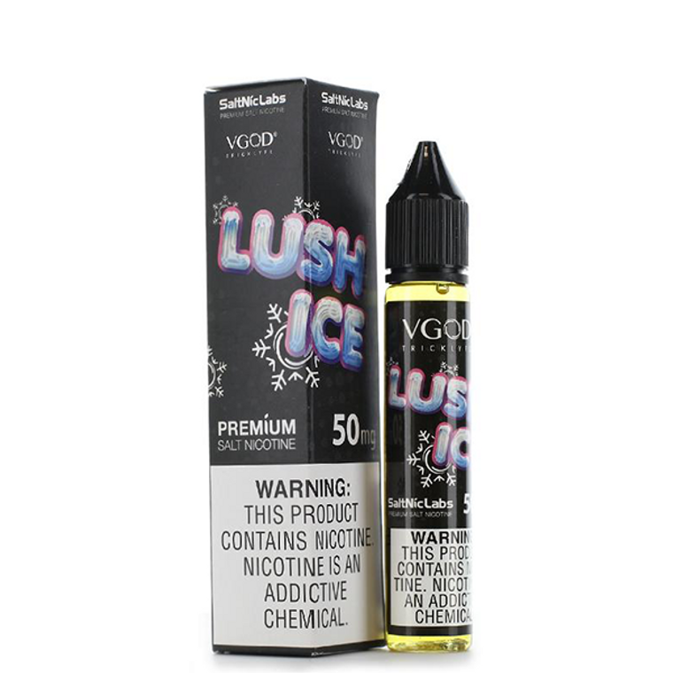 Lush Ice By VGOD Salt E-Liquid with Packaging