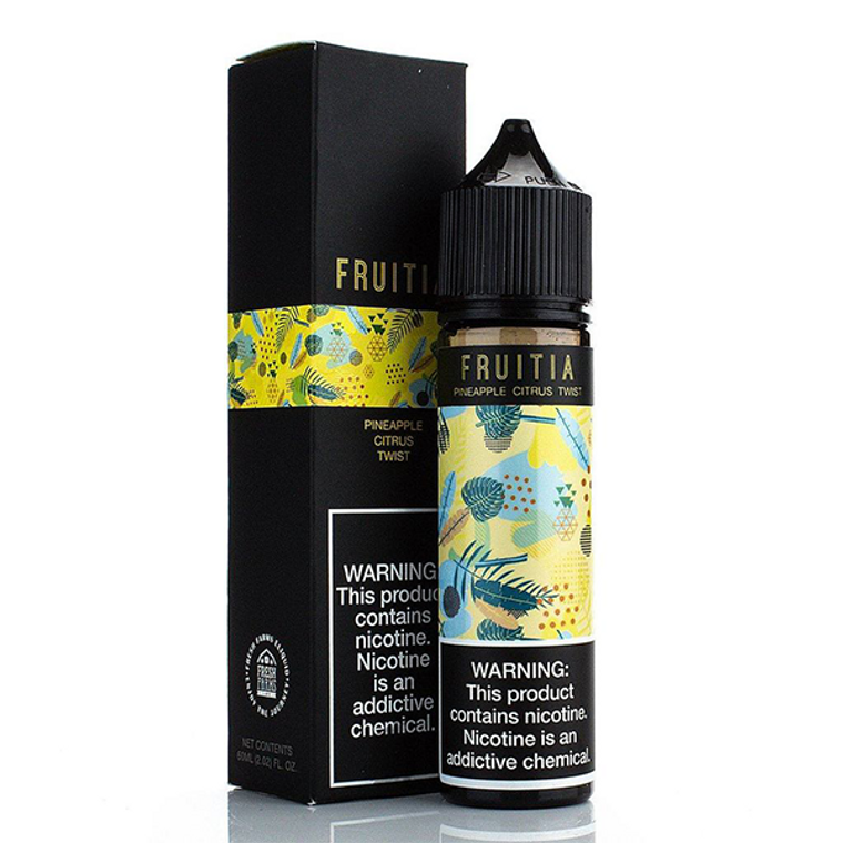 Pineapple Citrus by Fruitia E-Liquid with Packaging