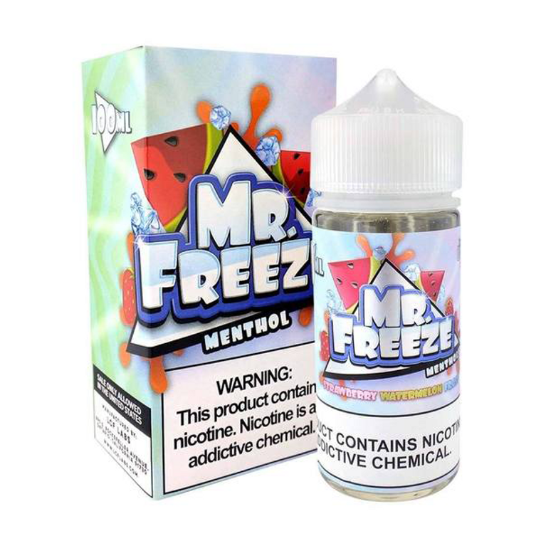 Strawberry Watermelon Frost by Mr. Freeze E-Liquid with Packaging