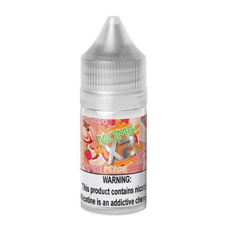 White Peach Raspberry by Nomenon Noms X2 Salt E-Liquid Bottle