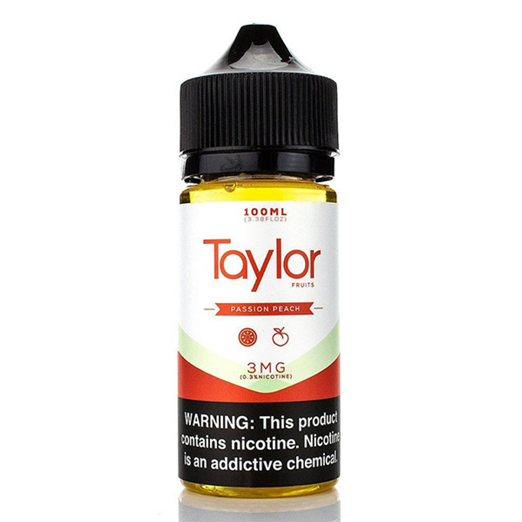 Passion Peach by Taylor E-Liquid Bottle