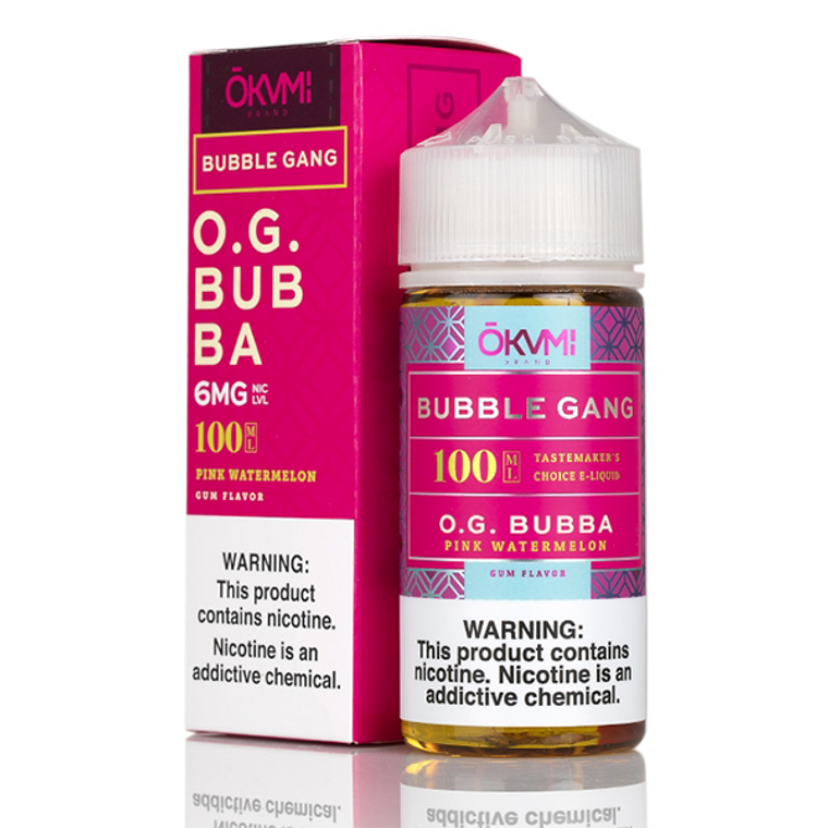 OG Bubba by Okami Bubble Gang E-Liquid with packaging