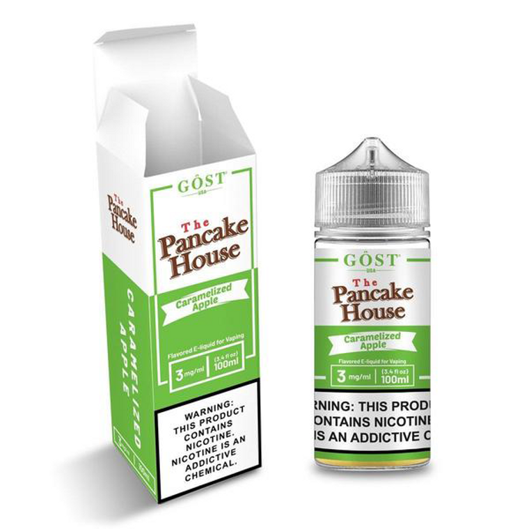 Caramelized Apple by Pancake House E-Liquid with Packaging