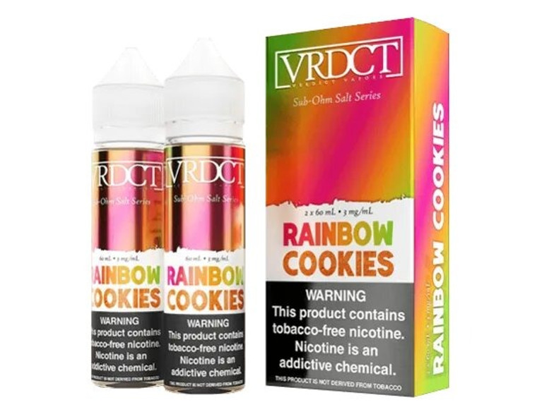 Rainbow Cookies 2.0 by Verdict Series 2x60mL with Packaging