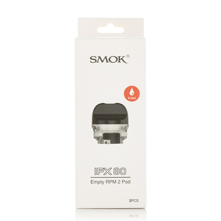 SMOK IPX 80 Replacement Pods 3-Pack Packaging