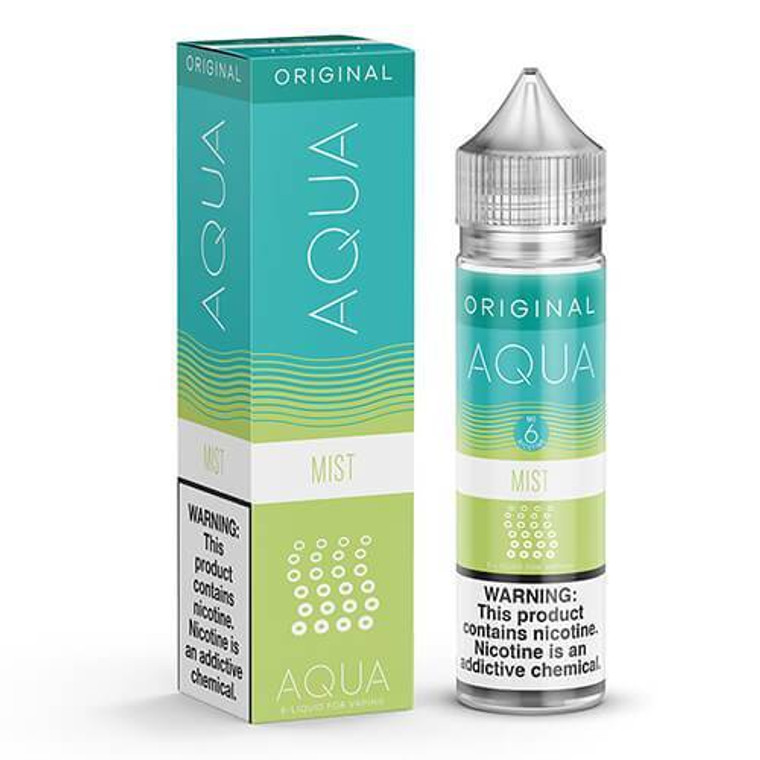 Mist by Aqua Tobacco-Free Nicotine Nicotine E-Liquid With packaging