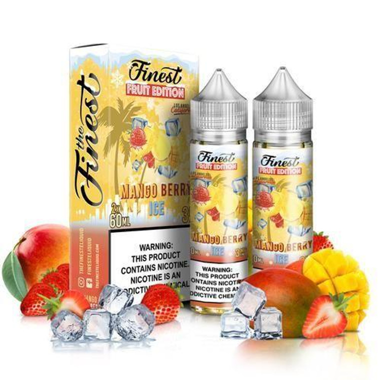 Mango Berry on ICE by Finest Fruit Edition E-Liquid with Packaging