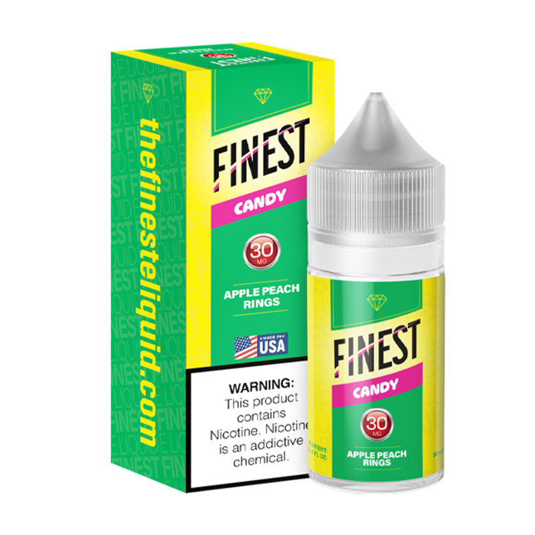Apple Peach Sour by Finest SaltNic E-Liquid with Packaging